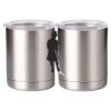 10 oz. Silver Stainless Steel Short Tumbler Thumbnail