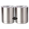 10 oz. Silver Stainless Steel Short Tumbler Thumbnail