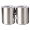10 oz. Silver Stainless Steel Short Tumbler Thumbnail