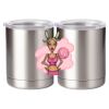 10 oz. Silver Stainless Steel Short Tumbler Thumbnail