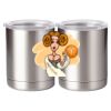 10 oz. Silver Stainless Steel Short Tumbler Thumbnail