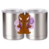 10 oz. Silver Stainless Steel Short Tumbler Thumbnail