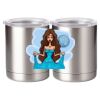10 oz. Silver Stainless Steel Short Tumbler Thumbnail