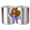 10 oz. Silver Stainless Steel Short Tumbler Thumbnail