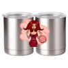 10 oz. Silver Stainless Steel Short Tumbler Thumbnail