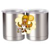 10 oz. Silver Stainless Steel Short Tumbler Thumbnail