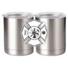 10 oz. Silver Stainless Steel Short Tumbler Thumbnail