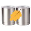 10 oz. Silver Stainless Steel Short Tumbler Thumbnail
