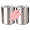 10 oz. Silver Stainless Steel Short Tumbler Thumbnail