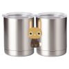 10 oz. Silver Stainless Steel Short Tumbler Thumbnail
