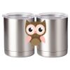10 oz. Silver Stainless Steel Short Tumbler Thumbnail