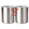 10 oz. Silver Stainless Steel Short Tumbler Thumbnail