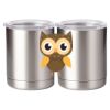 10 oz. Silver Stainless Steel Short Tumbler Thumbnail