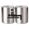 10 oz. Silver Stainless Steel Short Tumbler Thumbnail
