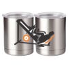 10 oz. Silver Stainless Steel Short Tumbler Thumbnail
