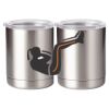 10 oz. Silver Stainless Steel Short Tumbler Thumbnail