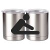 10 oz. Silver Stainless Steel Short Tumbler Thumbnail