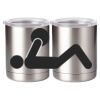 10 oz. Silver Stainless Steel Short Tumbler Thumbnail