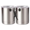 10 oz. Silver Stainless Steel Short Tumbler Thumbnail