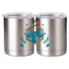 10 oz. Silver Stainless Steel Short Tumbler Thumbnail