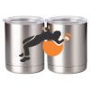 10 oz. Silver Stainless Steel Short Tumbler Thumbnail