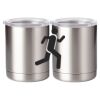 10 oz. Silver Stainless Steel Short Tumbler Thumbnail