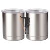 10 oz. Silver Stainless Steel Short Tumbler Thumbnail