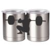 10 oz. Silver Stainless Steel Short Tumbler Thumbnail