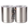 10 oz. Silver Stainless Steel Short Tumbler Thumbnail
