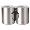 10 oz. Silver Stainless Steel Short Tumbler Thumbnail