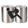 10 oz. Silver Stainless Steel Short Tumbler Thumbnail