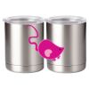 10 oz. Silver Stainless Steel Short Tumbler Thumbnail