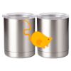10 oz. Silver Stainless Steel Short Tumbler Thumbnail