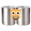 10 oz. Silver Stainless Steel Short Tumbler Thumbnail