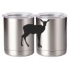 10 oz. Silver Stainless Steel Short Tumbler Thumbnail