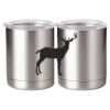 10 oz. Silver Stainless Steel Short Tumbler Thumbnail
