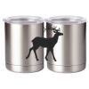 10 oz. Silver Stainless Steel Short Tumbler Thumbnail