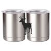 10 oz. Silver Stainless Steel Short Tumbler Thumbnail