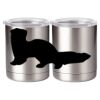 10 oz. Silver Stainless Steel Short Tumbler Thumbnail