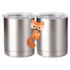 10 oz. Silver Stainless Steel Short Tumbler Thumbnail