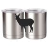 10 oz. Silver Stainless Steel Short Tumbler Thumbnail