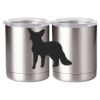 10 oz. Silver Stainless Steel Short Tumbler Thumbnail