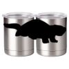 10 oz. Silver Stainless Steel Short Tumbler Thumbnail
