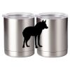 10 oz. Silver Stainless Steel Short Tumbler Thumbnail