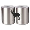 10 oz. Silver Stainless Steel Short Tumbler Thumbnail