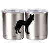 10 oz. Silver Stainless Steel Short Tumbler Thumbnail