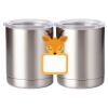 10 oz. Silver Stainless Steel Short Tumbler Thumbnail