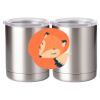 10 oz. Silver Stainless Steel Short Tumbler Thumbnail