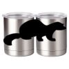 10 oz. Silver Stainless Steel Short Tumbler Thumbnail