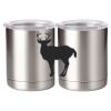 10 oz. Silver Stainless Steel Short Tumbler Thumbnail
